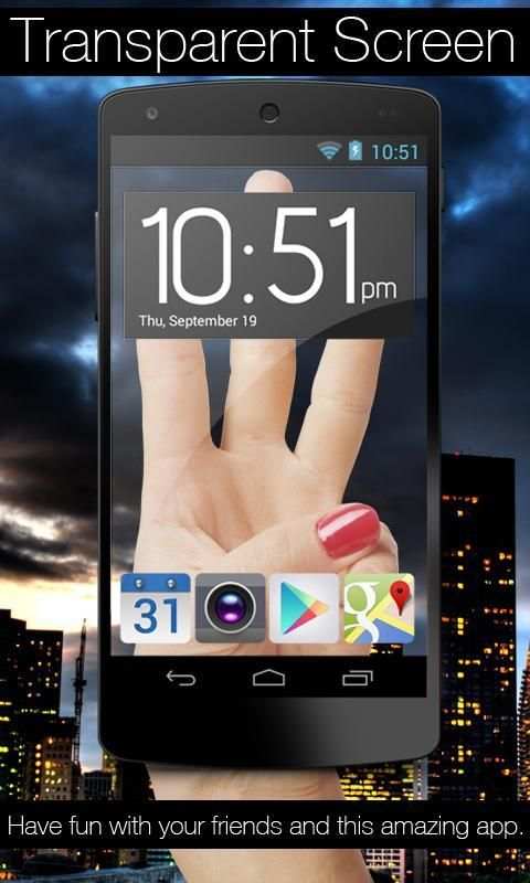Transparent Launcher Pro скриншот 1