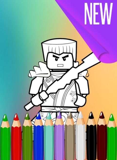 How To Color The Lego Ninjago screenshot 2