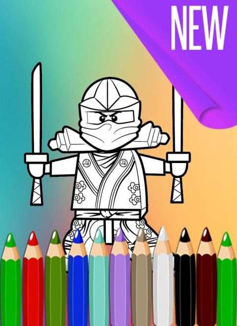 How To Color The Lego Ninjago screenshot 1