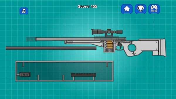 Assemble Toy Gun Sniper Rifle screenshot 9