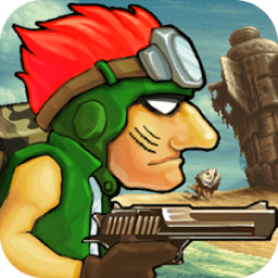 Metal Contra Rambo Soldier أيقونة