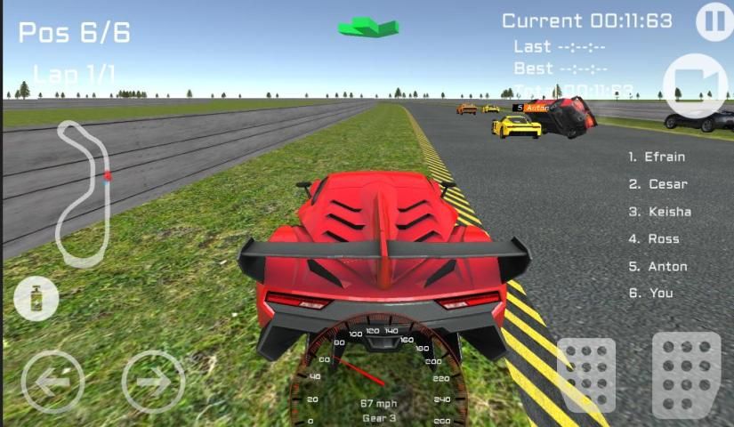 eXtreme Car Racing 2016 скриншот 4