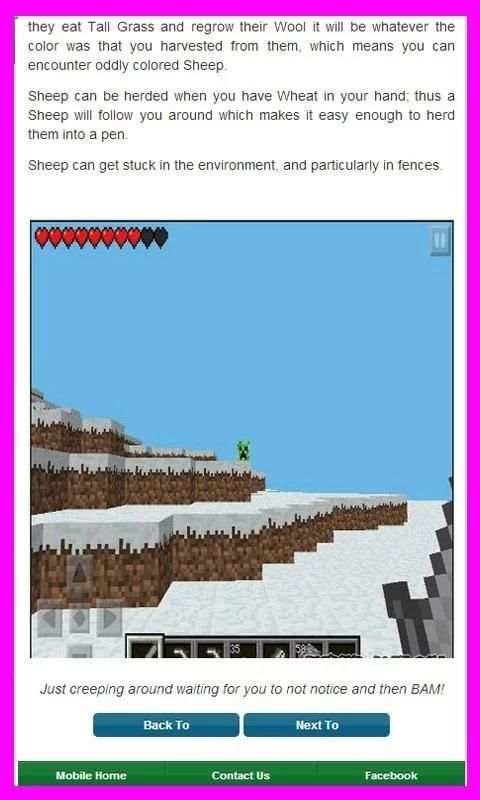 Guide for Minecraft Pocket 5 تصوير الشاشة