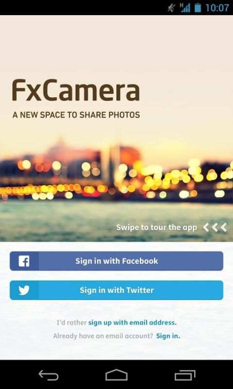 FxCamera - a free camera app скриншот 5