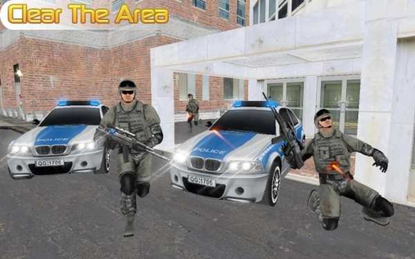 Swat Sniper: Perang Kota screenshot 4