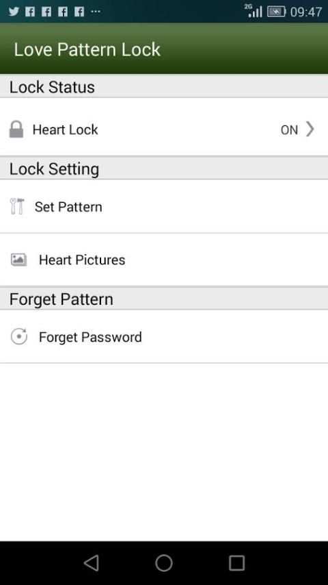 Love Pattern Lock Screen free 6 تصوير الشاشة
