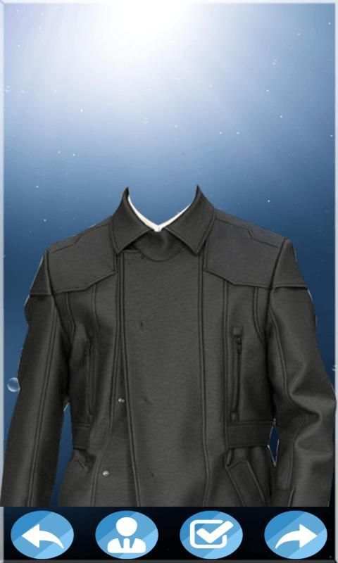 Jacket Men Photo Suit screenshot 3