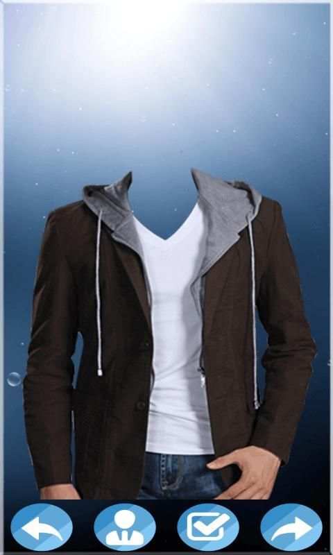 Jacket Men Photo Suit screenshot 4