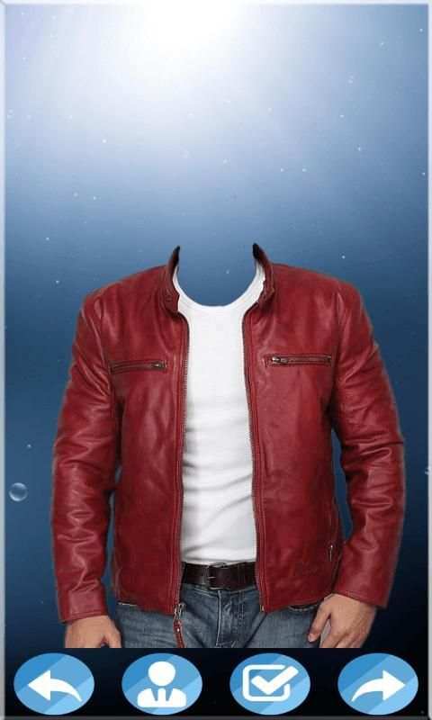 Jacket Men Photo Suit screenshot 1