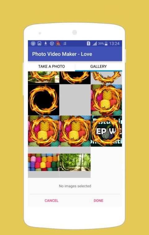 Photo Video Maker - Love 7 تصوير الشاشة