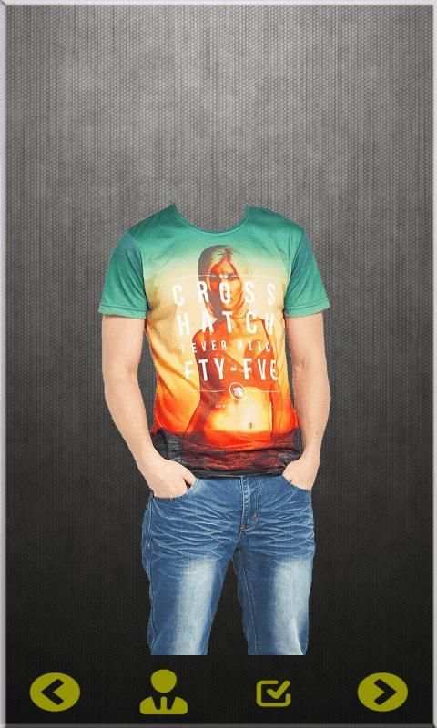 Men Tshirt Photo Suit 3 تصوير الشاشة