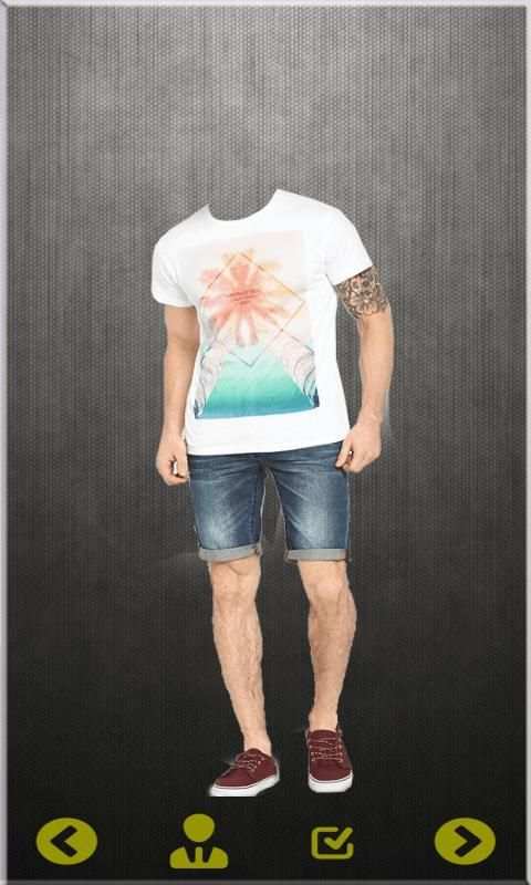 Men Tshirt Photo Suit 4 تصوير الشاشة