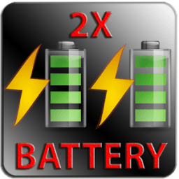 2x battery PRANK icon