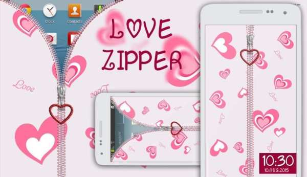 Love Zipper Screen Lock screenshot 6