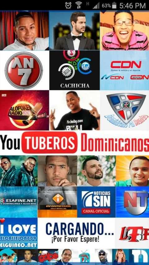 Youtubers Dominicanos 8 تصوير الشاشة