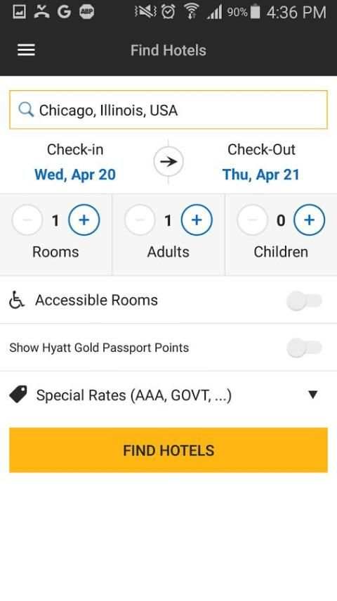 Ask Hyatt screenshot 1