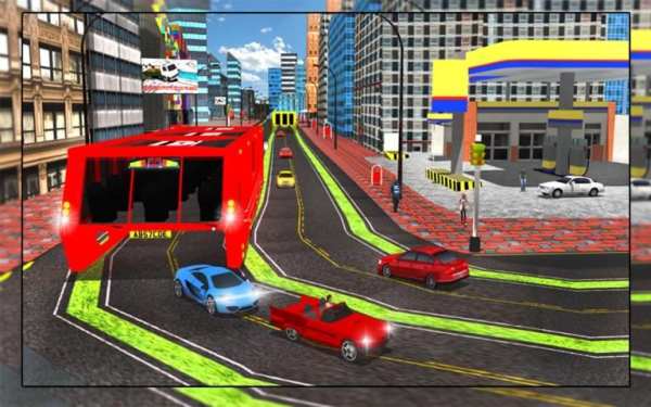 Transit Elevated Bus Driver 3D screenshot 10
