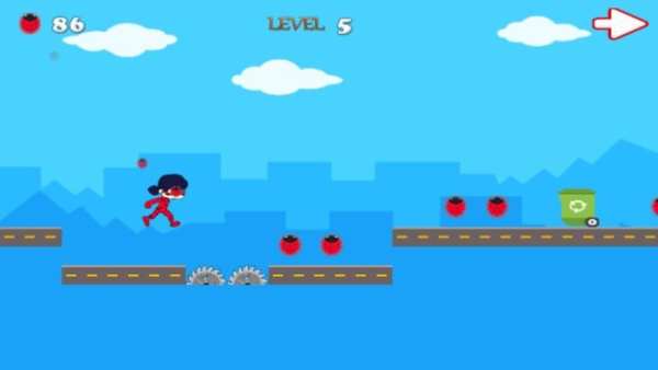Ninja Girl Runner Mission screenshot 2
