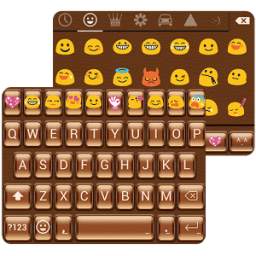 Leather Love Emoji Keyboaard