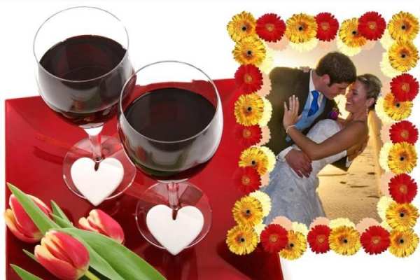 Wedding Dual Photo Frame 3 تصوير الشاشة