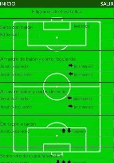Movimientos fifa 2015 screenshot 2