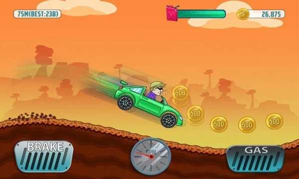 Cars Hill Climb Race स्क्रीनशॉट 6