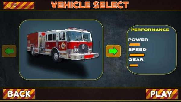 Fire Truck Rescue Simulator screenshot 1