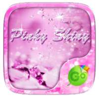 Pinky Shiny GO Keyboard Theme