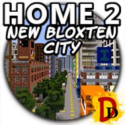 Home 2 - New Bloxten City (карта для Minecraft)