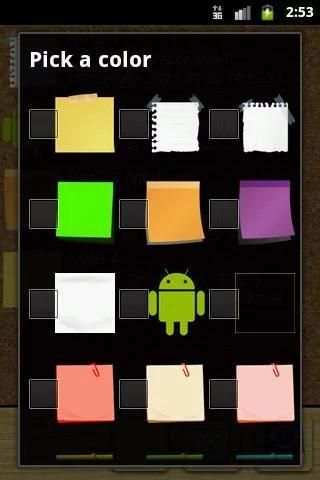 Quick Note sticky note widget 3 تصوير الشاشة