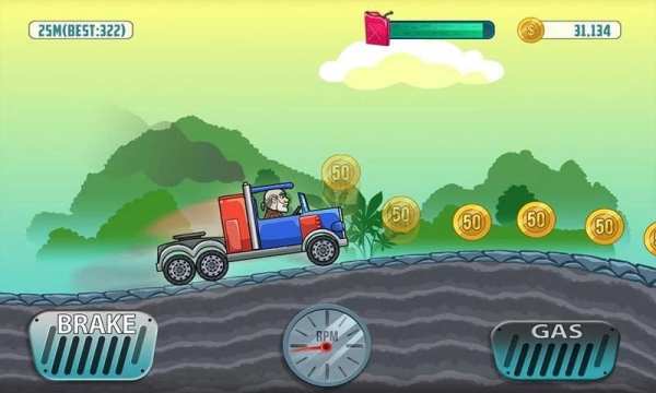 Cars Hill Climb Race स्क्रीनशॉट 5