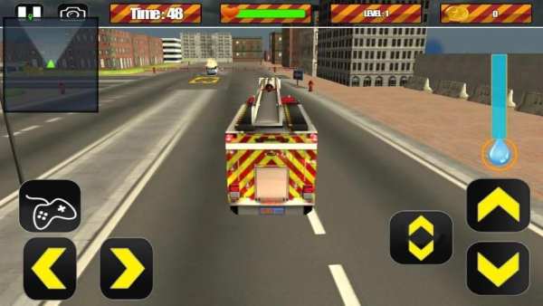 Fire Truck Rescue Simulator screenshot 4