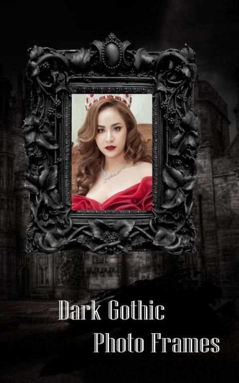 Dark Gothic Photo Frame Pro screenshot 3
