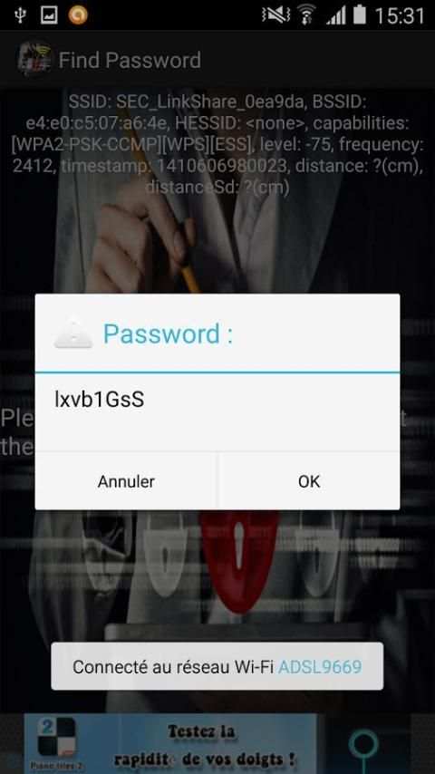 WiFi WPS WPA Hacker 100% Prank screenshot 1