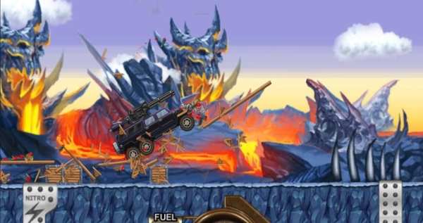 Monster Car Hill Racer स्क्रीनशॉट 12
