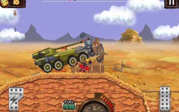 Monster Car Hill Racer स्क्रीनशॉट 4
