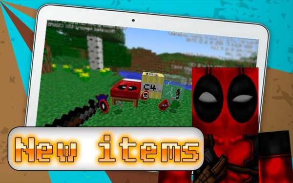 Mod Deadpool for Minecraft screenshot 4
