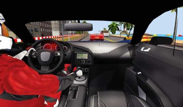 Racing In Car Turbo 3 تصوير الشاشة