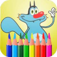 Oggy Coloring
