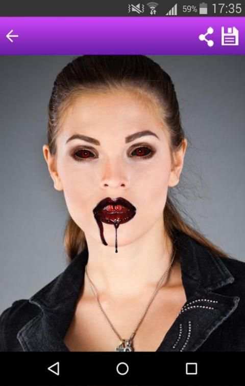 Vampire Cam - Photo Editor 3 تصوير الشاشة