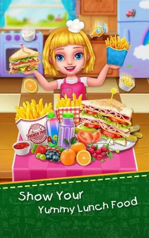 School Lunch Food Maker 2 скриншот 4