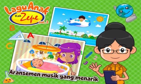 Lagu Anak Kak Zepe 2 - Gratis screenshot 8