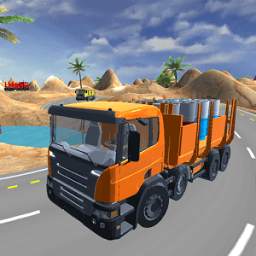 Extreme Desert Truck Cargo