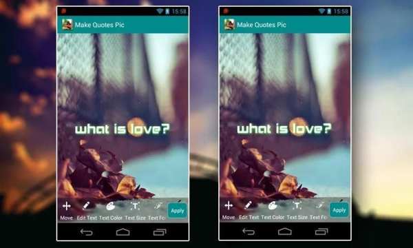 Make Quotes Pic 2 تصوير الشاشة