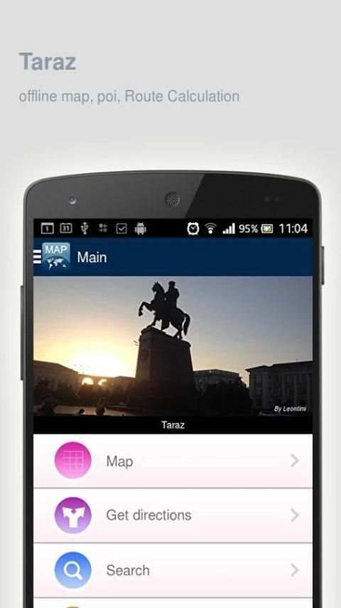 Taraz Map offline screenshot 9