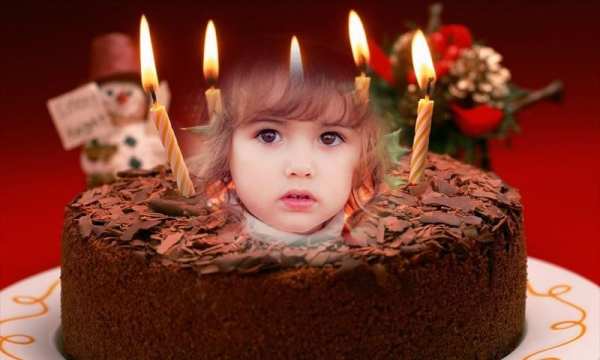 Birthday Cake Photo Frame 5 تصوير الشاشة