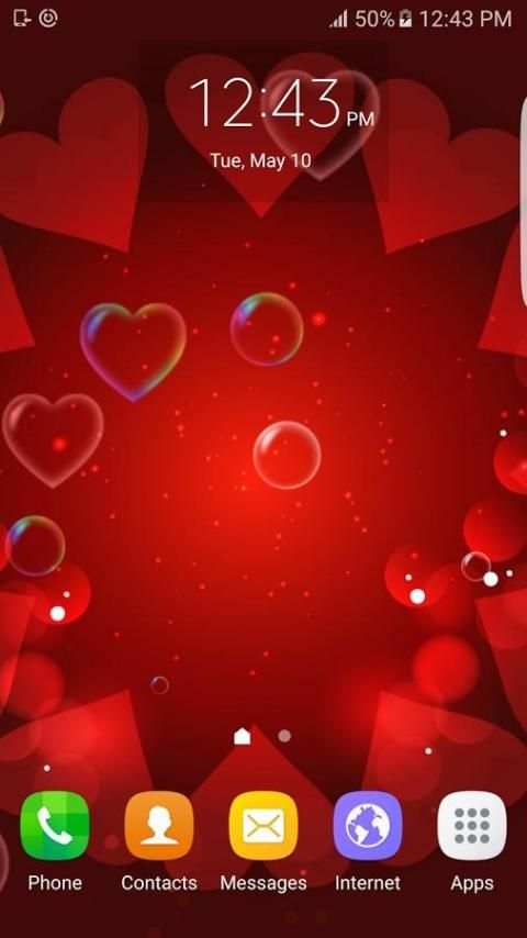 Candy Love Crush LWP स्क्रीनशॉट 2