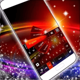 आकाशगंगा जाओ कीबोर्ड विषय आइकन