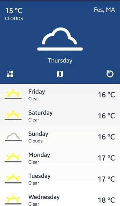 Weather - Météo - الطقس screenshot 6