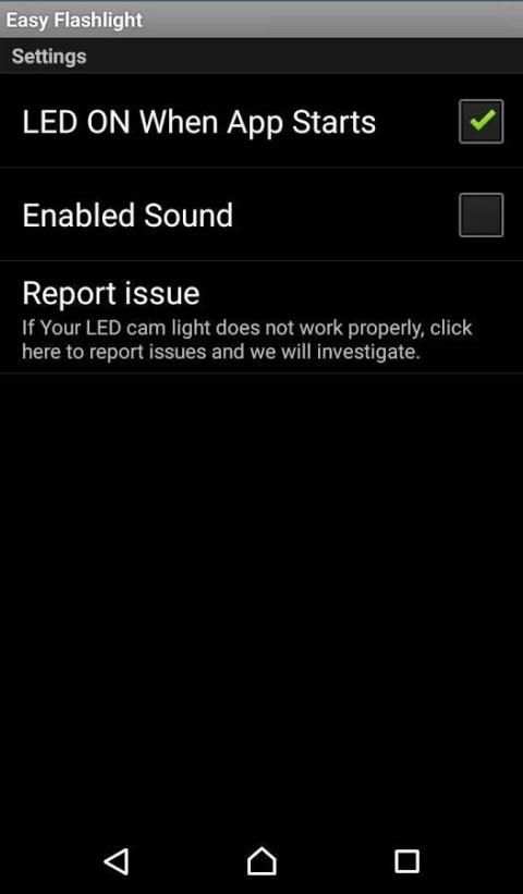 Easy FlashLight screenshot 1